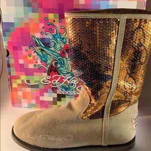 Brand new Ed Hardy Boots size US10